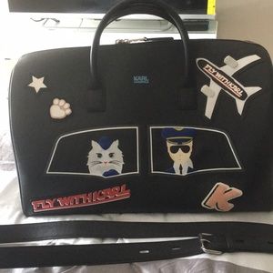 Karl lagerfeld travel bag